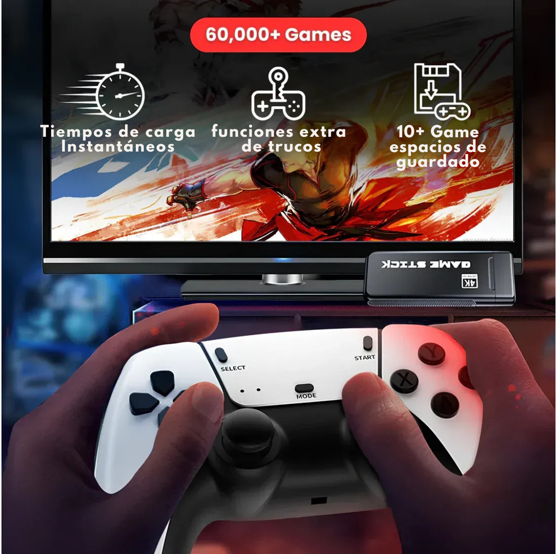 Console Video Game ¡Vuelve a vivir tu infancia con +60.000 Juegos! 🎮