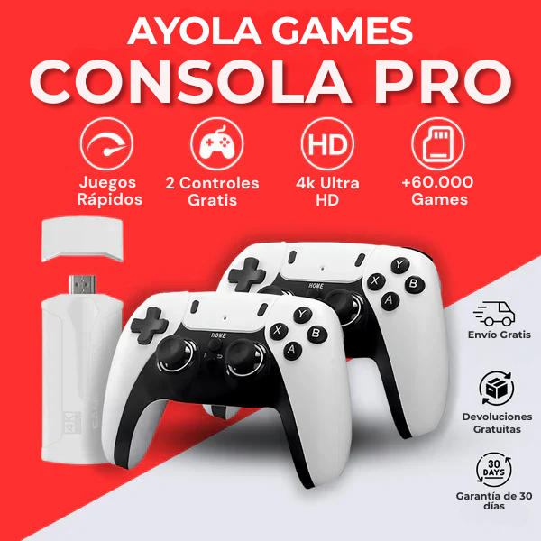 Console Video Game ¡Vuelve a vivir tu infancia con +60.000 Juegos! 🎮