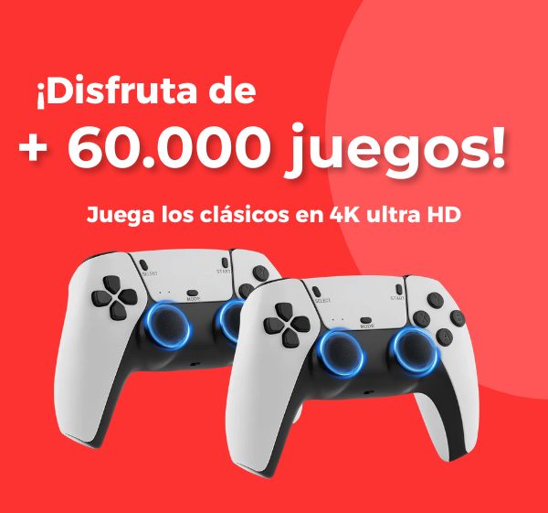 Console Video Game ¡Vuelve a vivir tu infancia con +60.000 Juegos! 🎮